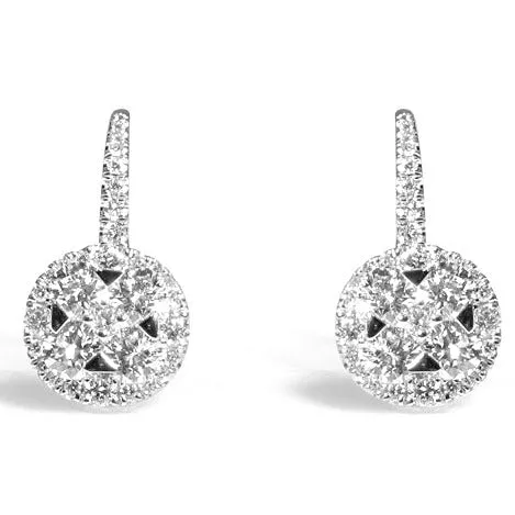 1.45ct t.w. Diamond Drop Earrings