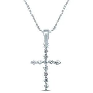 14K 0.09CT Diamond Pendant