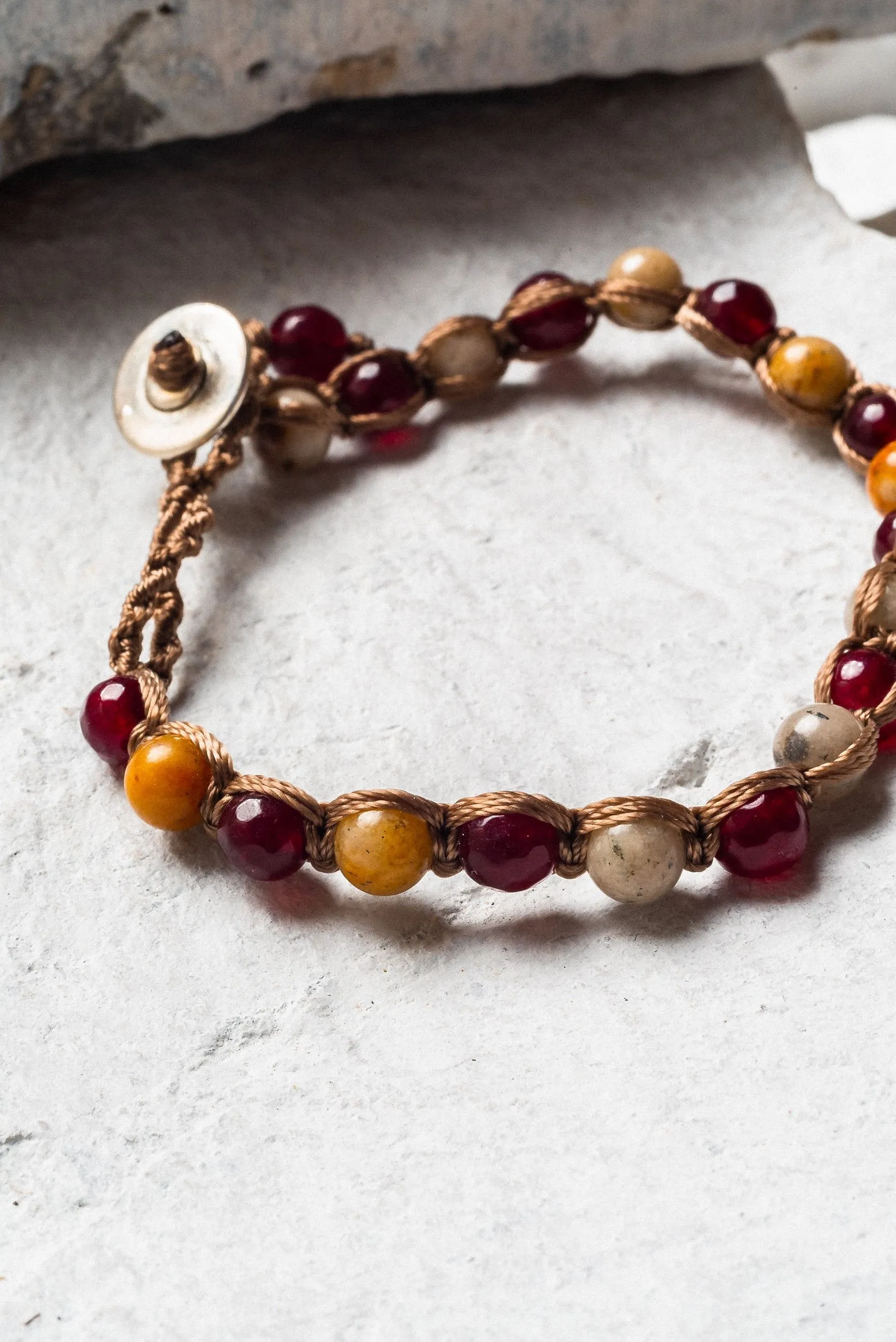 Amina Natural Stone Bracelet