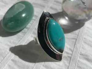 Arizona Turquoise Dinah Ring - Marquise