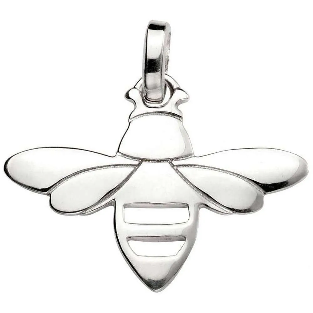 Beginnings Bee Pendant - Silver