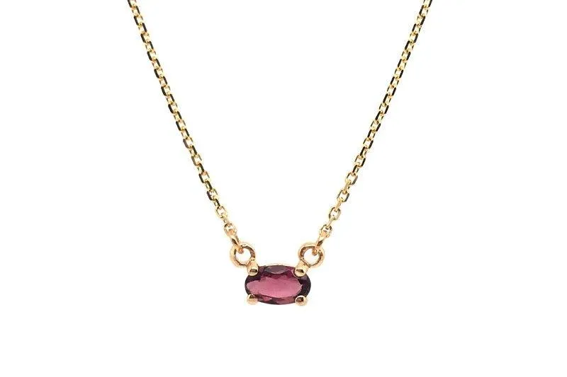 Birthstone & Gold Necklaces Prisma Collection