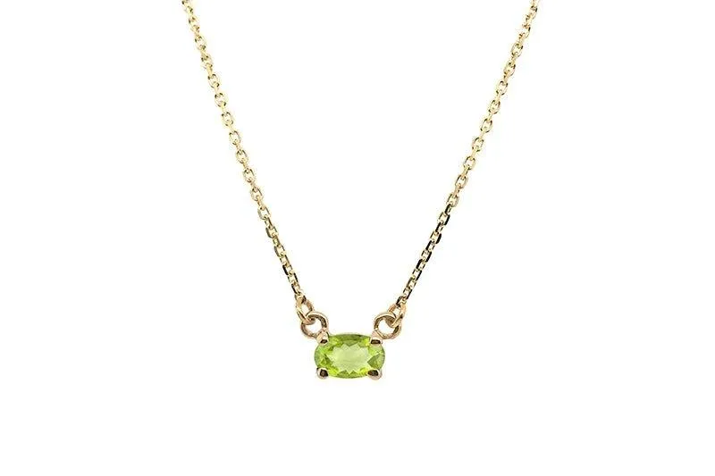 Birthstone & Gold Necklaces Prisma Collection