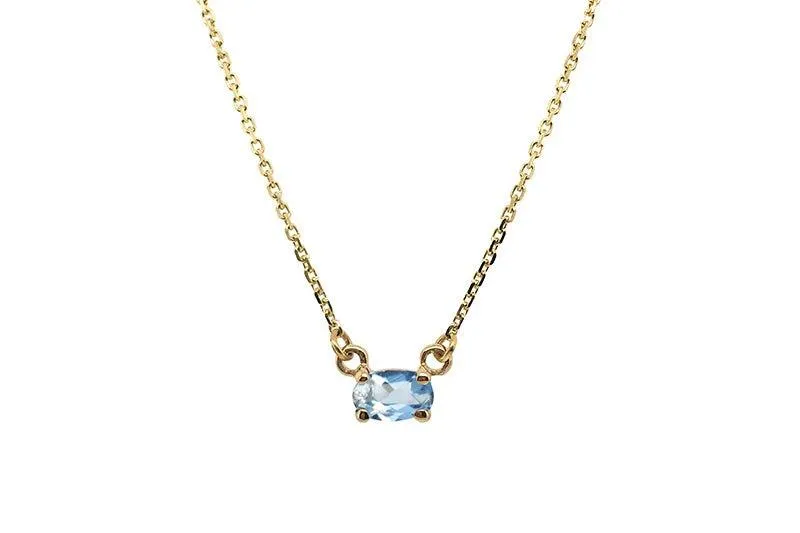 Birthstone & Gold Necklaces Prisma Collection