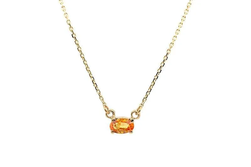 Birthstone & Gold Necklaces Prisma Collection