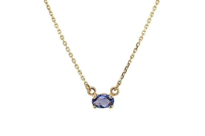 Birthstone & Gold Necklaces Prisma Collection