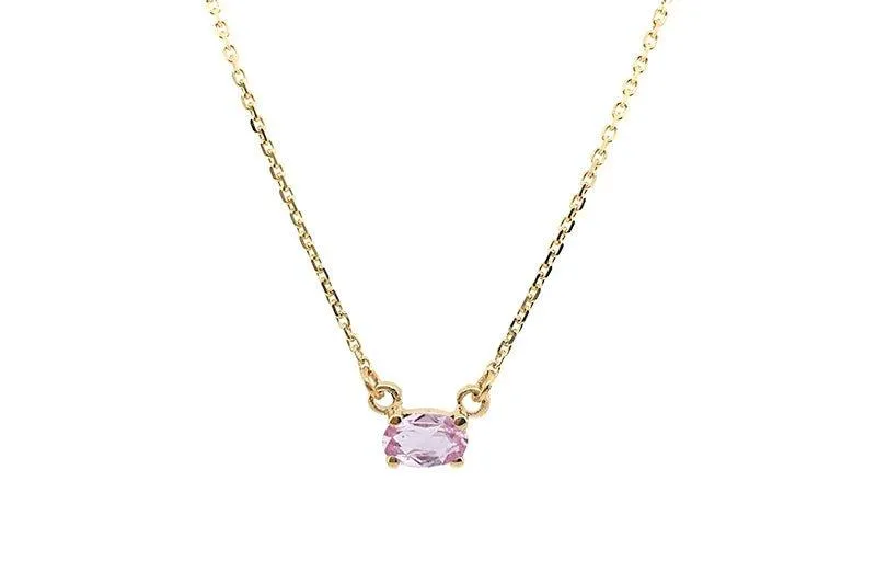 Birthstone & Gold Necklaces Prisma Collection