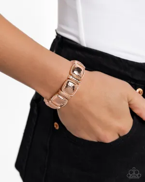 Bracelets Textured Tranquility - Rose Gold 2314