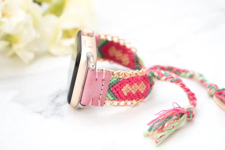 Braided Boho Apple Watch Bracelets