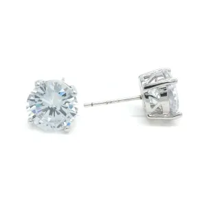 Brilliant Round CZ Studs