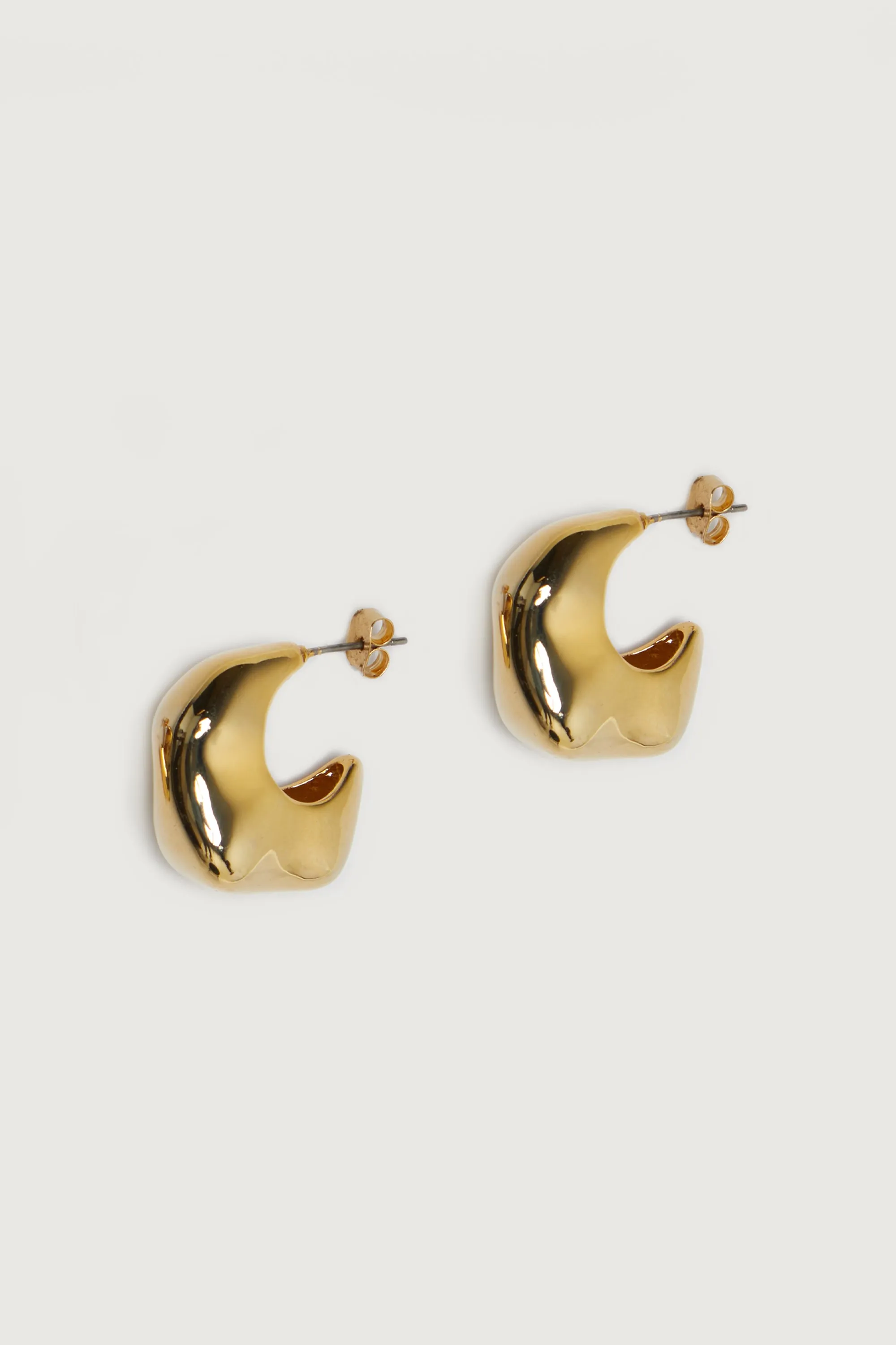 CHUNKY ABSTRACT EARRING