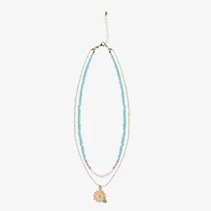 Collier à deux étages, enfant || Two-tier stacking necklaces, child