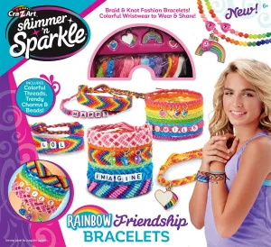 Cra-Z-Art Shimmer 'N Sparkle Rainbow Friendship Bracelets