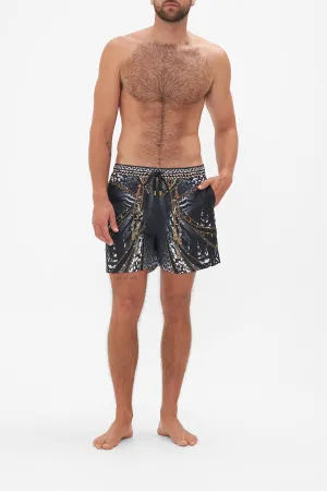 ELASTIC WAIST BOARDSHORT UNTAMED ROYALTY