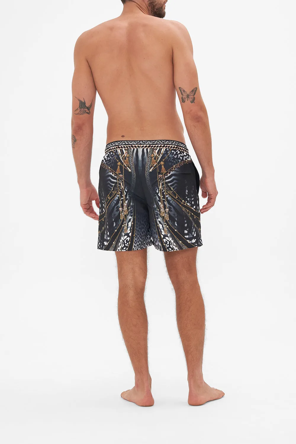 ELASTIC WAIST BOARDSHORT UNTAMED ROYALTY