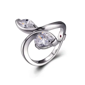 ELLE™ "MOI ET TOI" ZIRCON RING