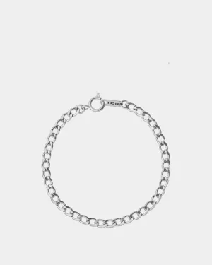 Flat Cuban Chain Bracelet 4mm