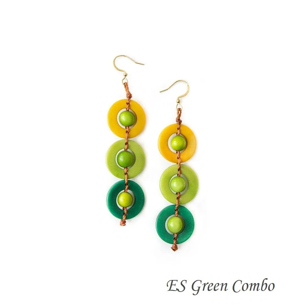 Frida Tagua Earrings