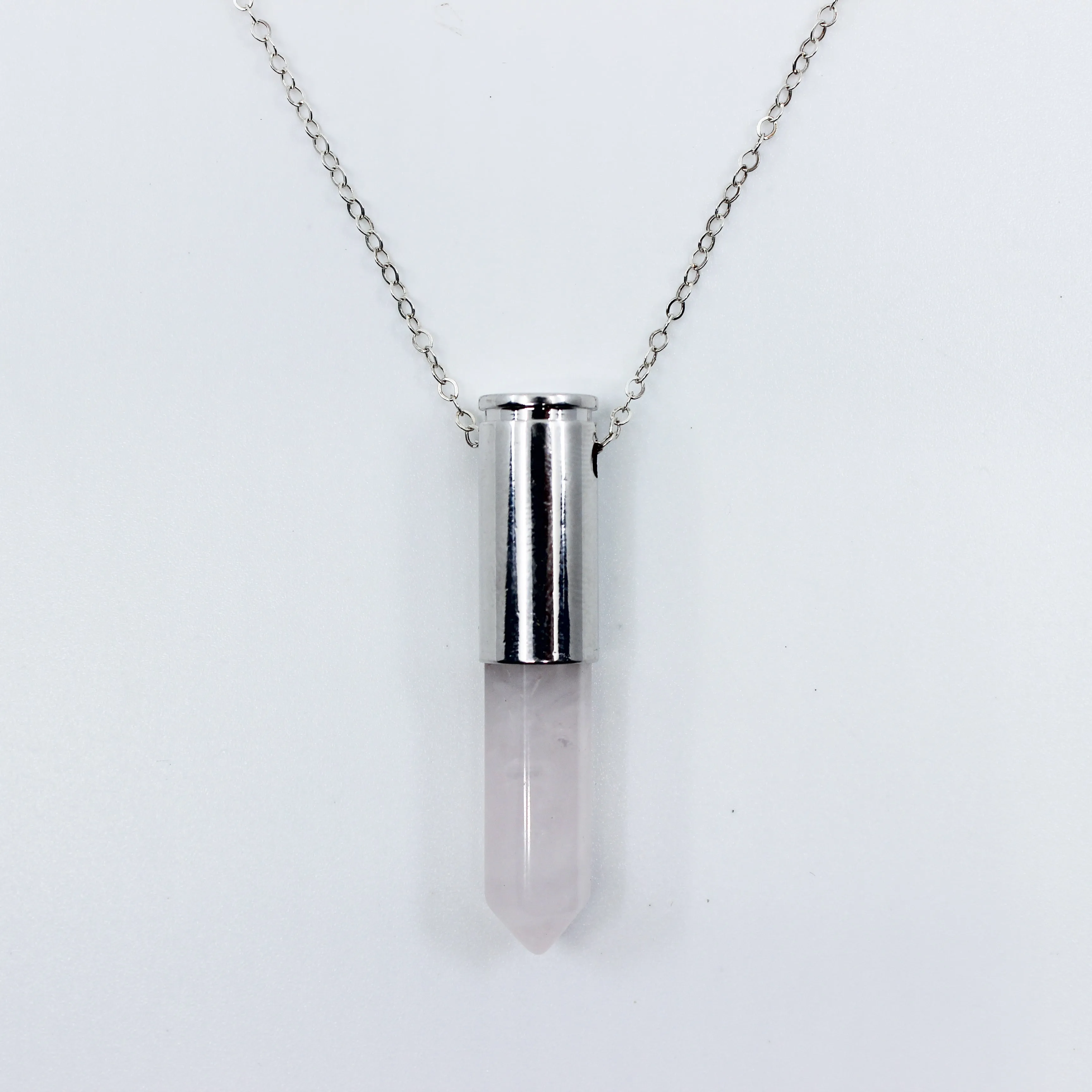 Give Life // Quartz Bullet Necklace, 925 Sterling Silver, A Modern Bohemian, Gifts // BH-N011