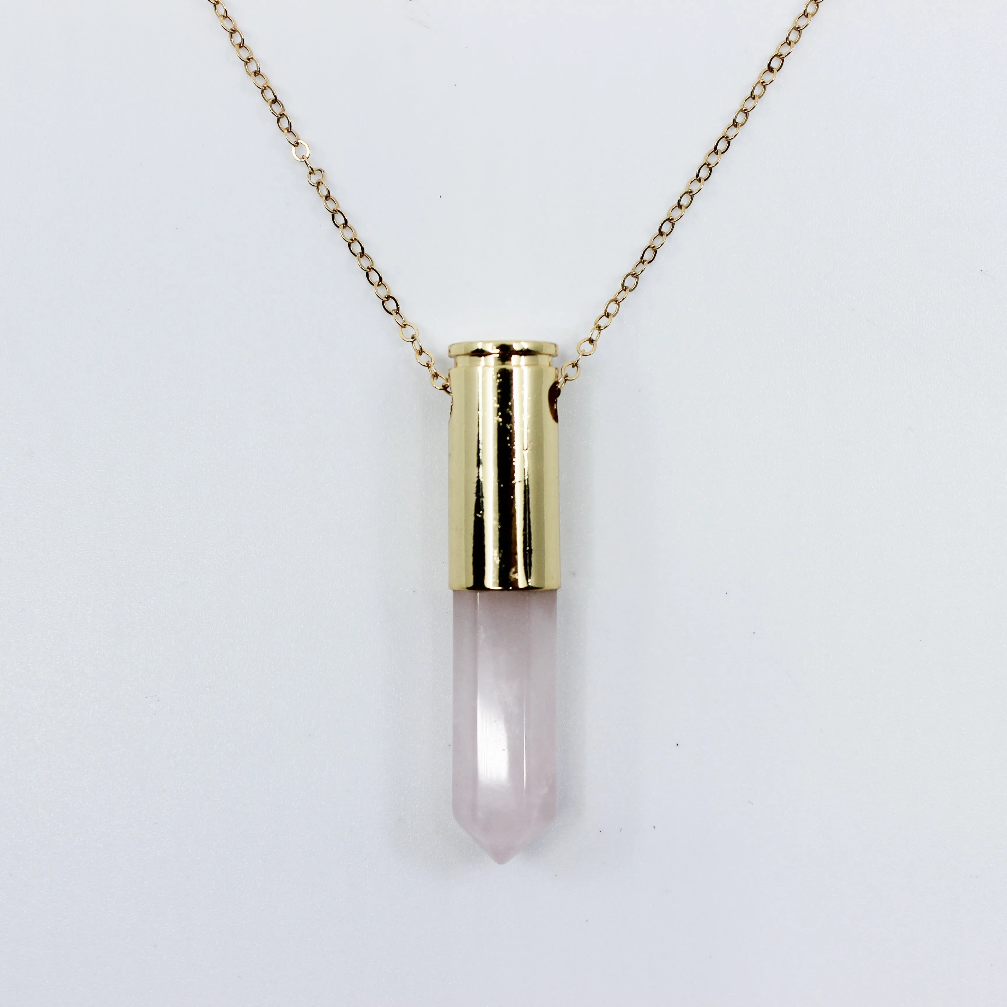 Give Life // Quartz Bullet Necklace, 925 Sterling Silver, A Modern Bohemian, Gifts // BH-N011