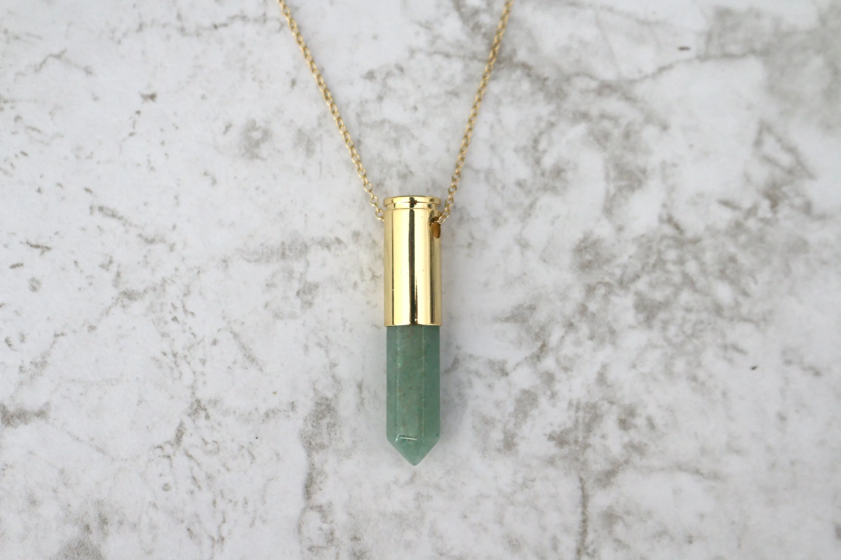 Give Life // Quartz Bullet Necklace, 925 Sterling Silver, A Modern Bohemian, Gifts // BH-N011