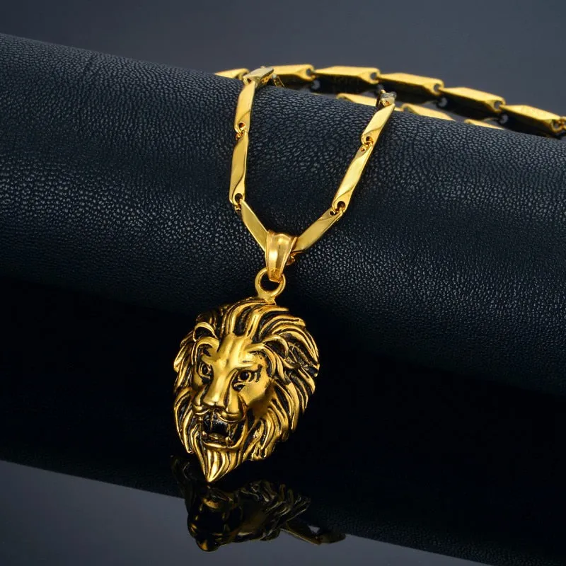 Gorgeous Lion Head Necklaces