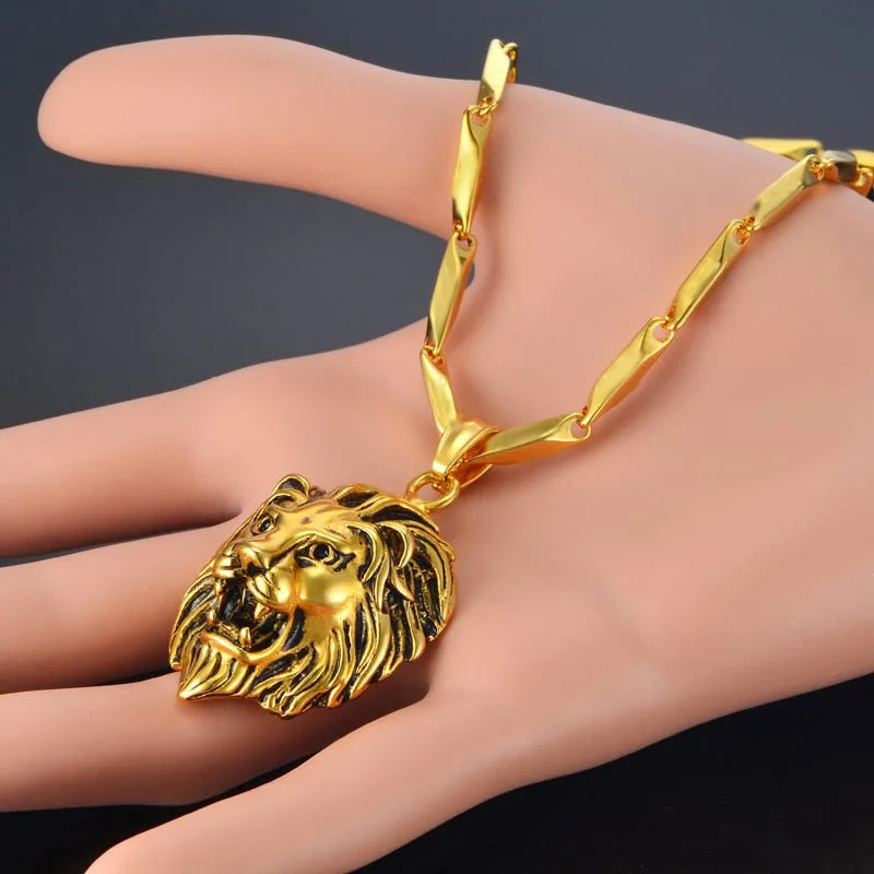 Gorgeous Lion Head Necklaces