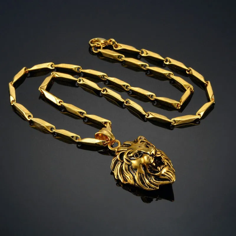 Gorgeous Lion Head Necklaces