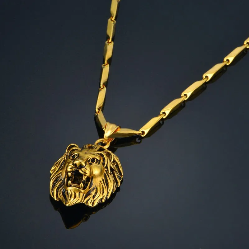 Gorgeous Lion Head Necklaces