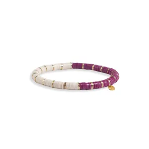 Grace Half And Half Color Block Stretch Bracelet Port