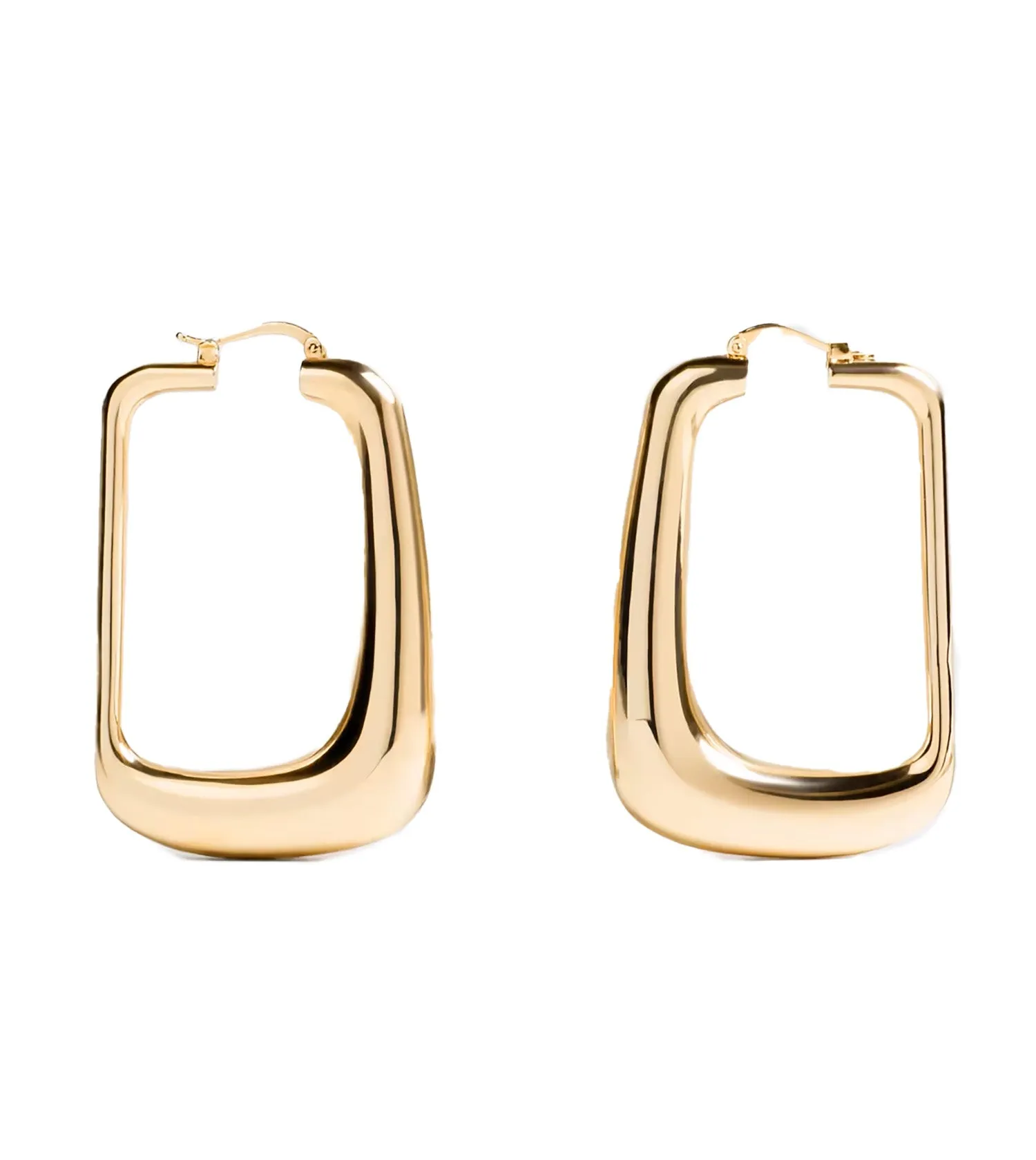 JACQUEMUS Les boucles Ovalo Les Sculptures Earrings