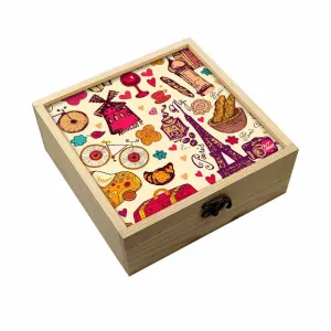 Jewellery Box Makepup Organizer -  Paris City