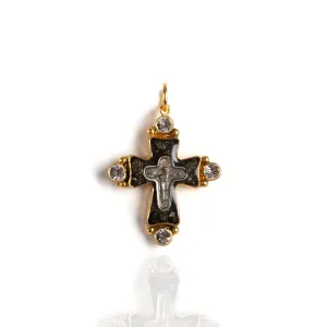 Maria Cross Charm