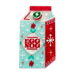 Merry Kitschmas Collection Don't Hog the Nog Brooch