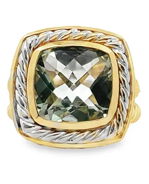 Mint Quartz Ring 9.10 Carats in 14k Gold