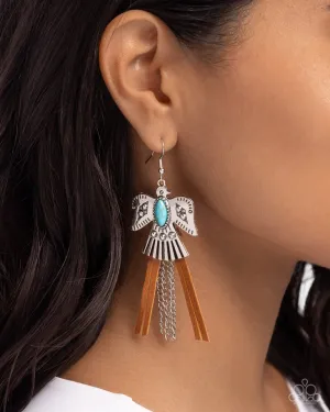 Paparazzi Earring ~ Southwestern Selfie - Blue