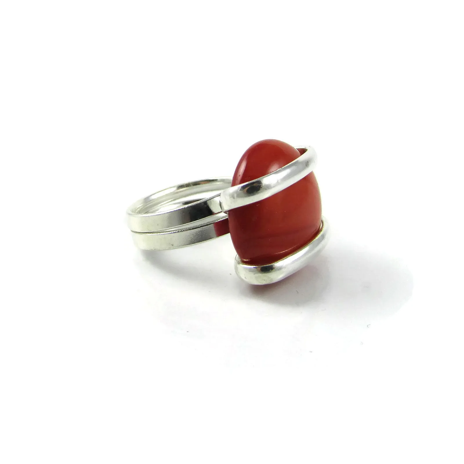 Parallel Ring - Coral