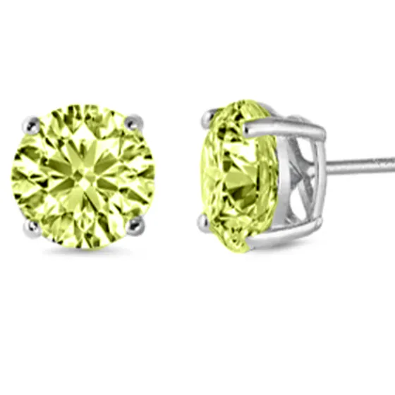 Peridot Birthstone Earrings