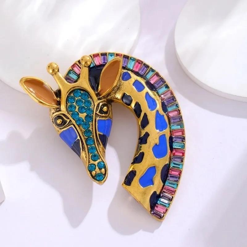 Retro Bird Alloy Inlay Rhinestones Women's Corsage Brooches