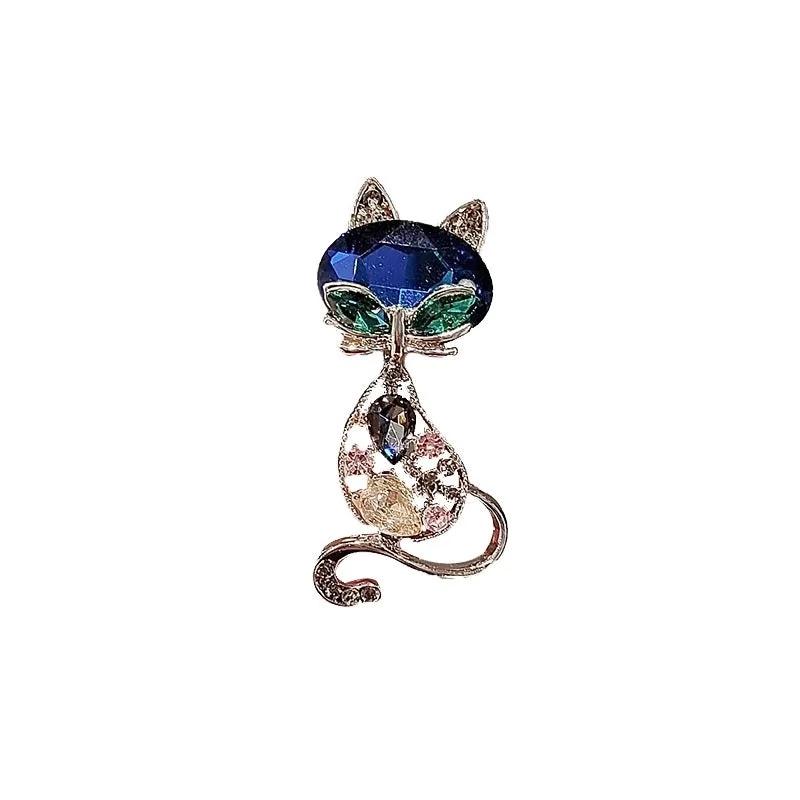 Retro Pin Animal Rhinestone No Inlaid Women'S Brooches