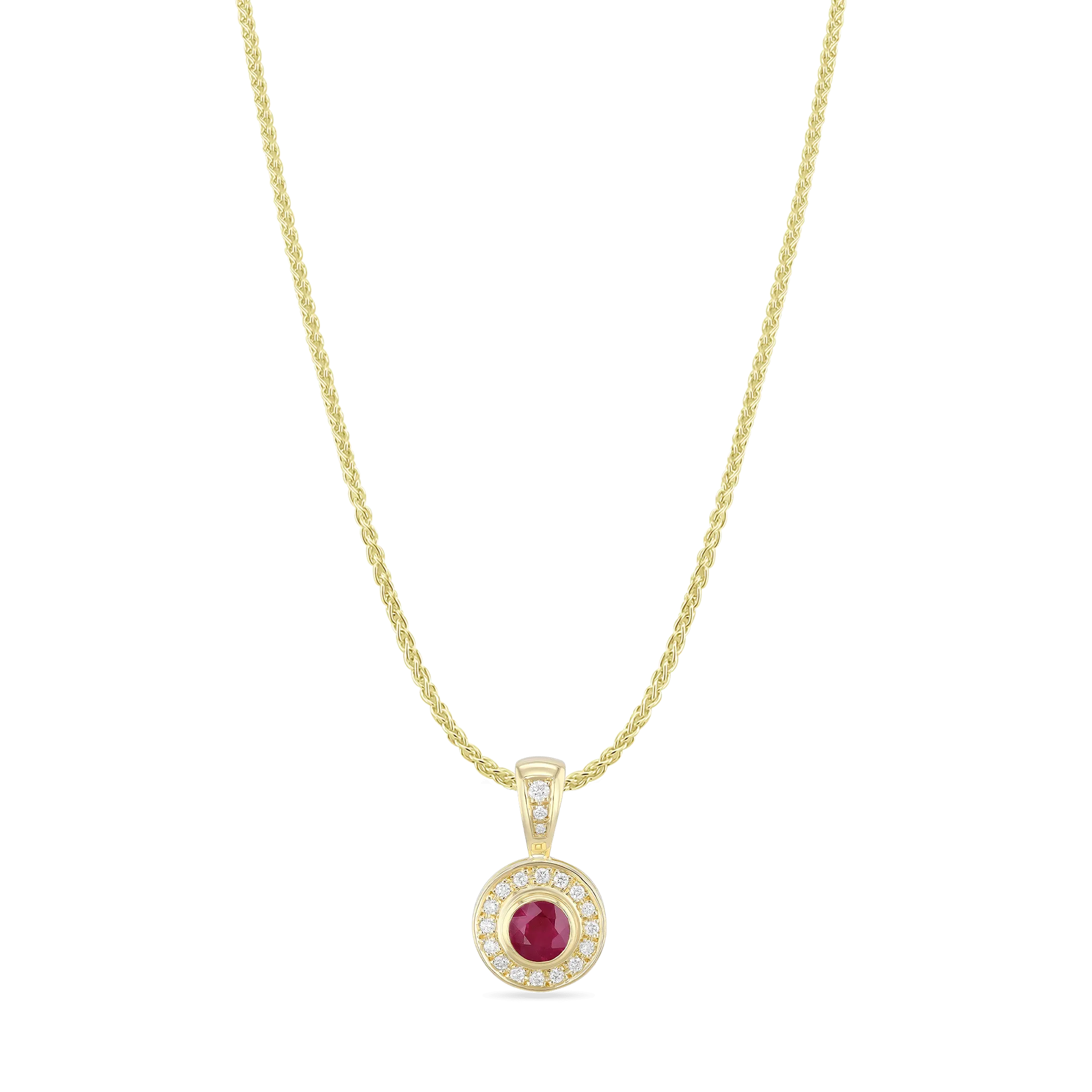 Ruby Wishing Well Pendant