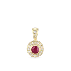 Ruby Wishing Well Pendant