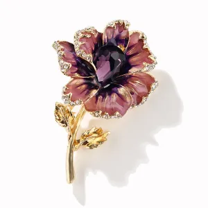 SB392 - Retro Flora Brooch