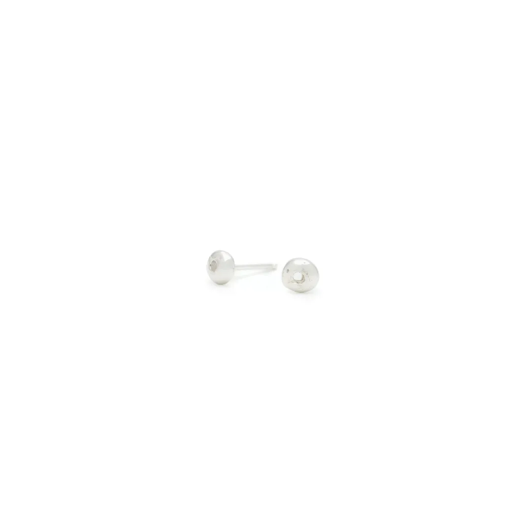 Single Dot Stud Earrings