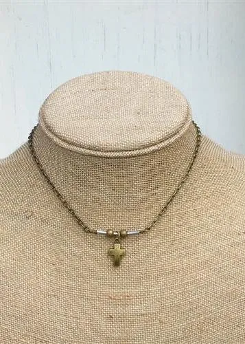 Sliding Cross & Bar Choker