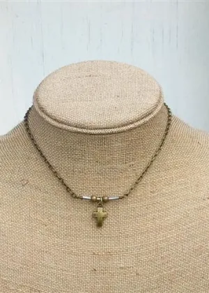 Sliding Cross & Bar Choker