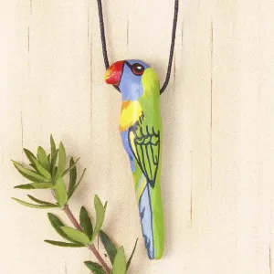 Songbird Whistle Necklaces - Rainbow Lorikeet