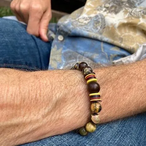 Spiritual Warrior: Boho Stacking Bracelet