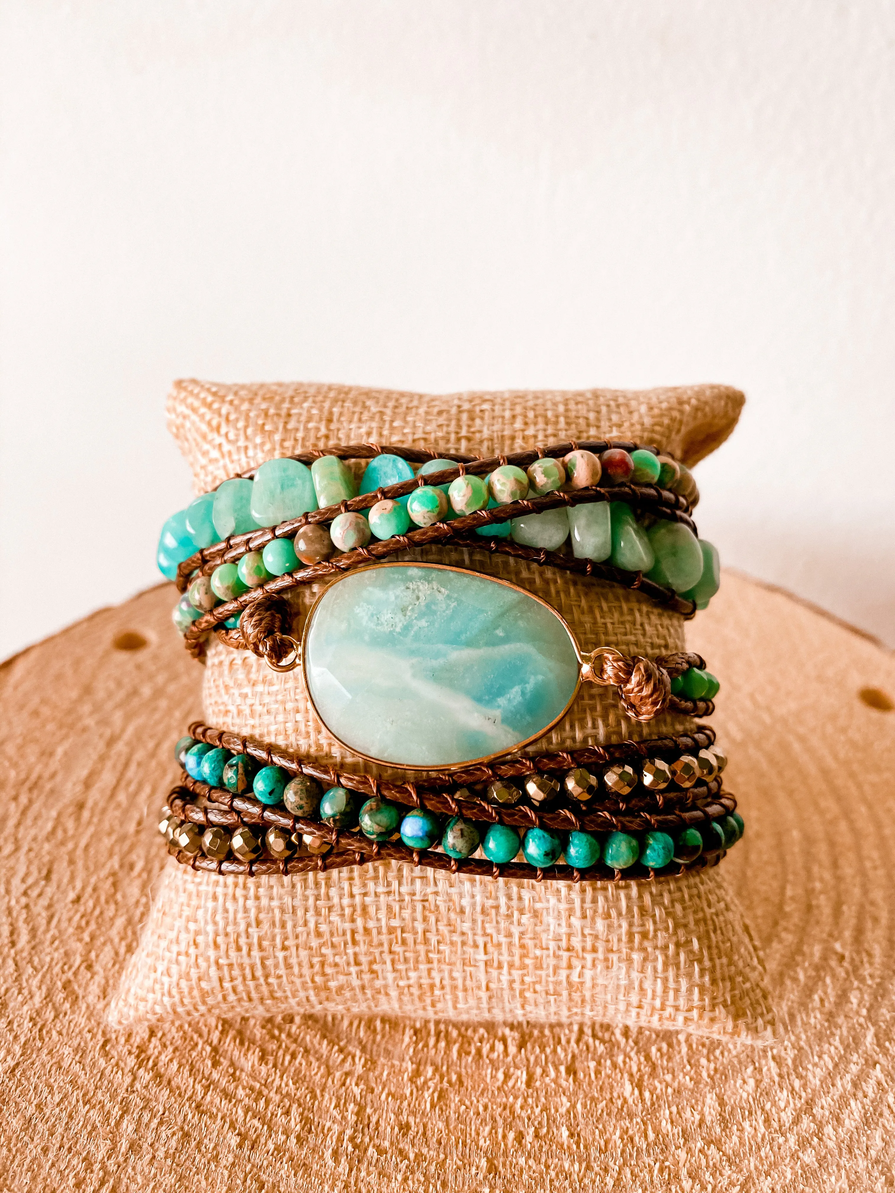 Stone Wrap Bracelet