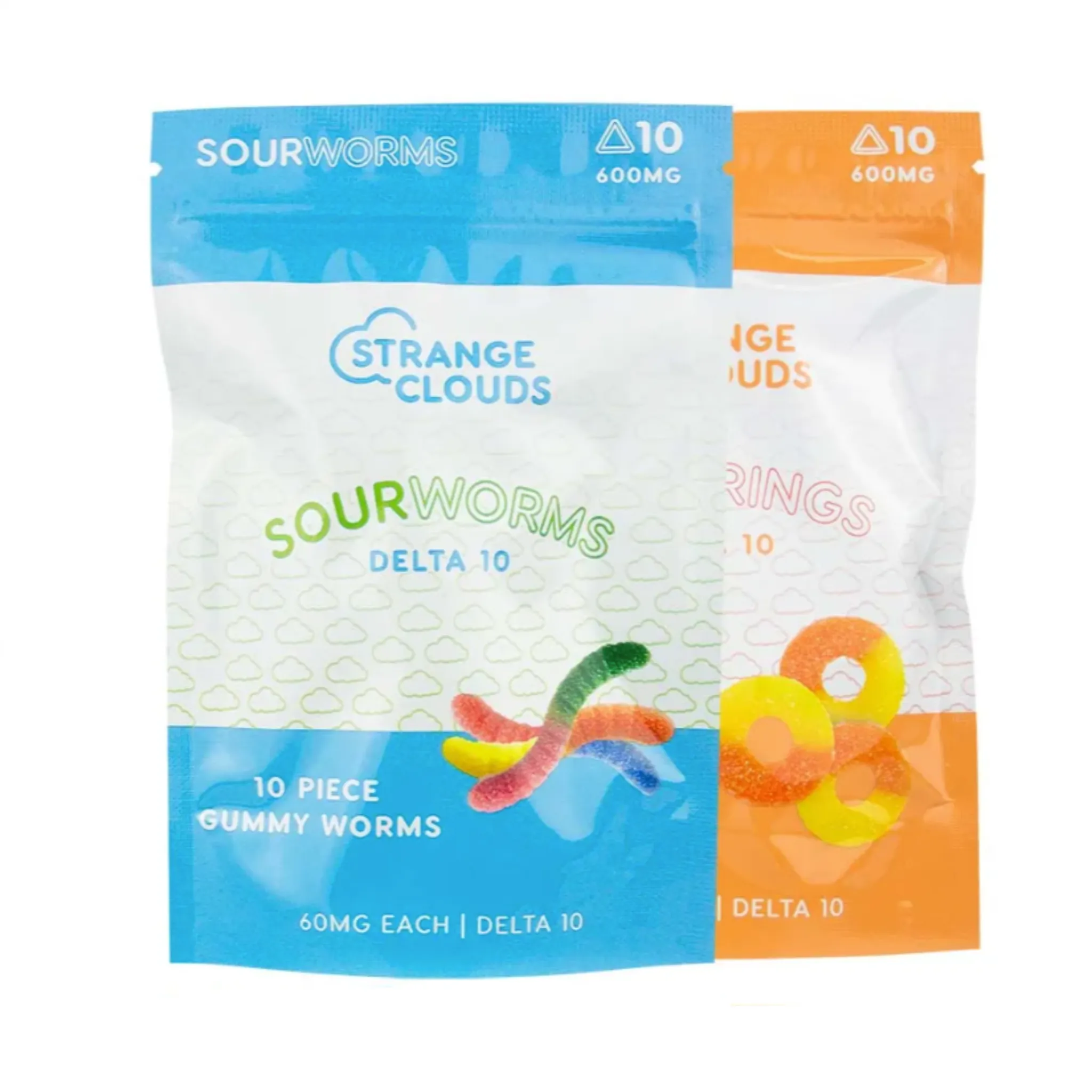 Strange Clouds Delta 10 Gummies - 600mg